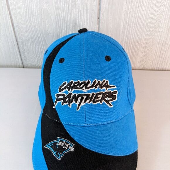 Carolina Panthers Chrysler Jeep Dodge Football Memorabilia Slide Hat EUC - Picture 3 of 6